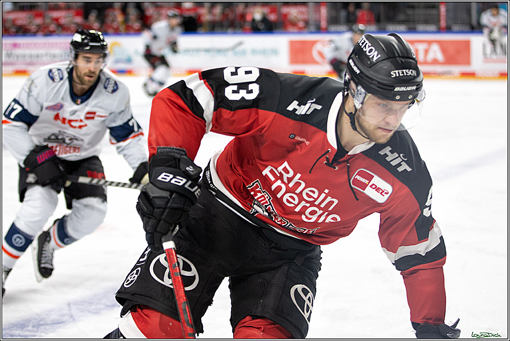 PENNY DEL; Koelner Haie- Nuernberg Ice Tigers; Koeln, 03.12.2021